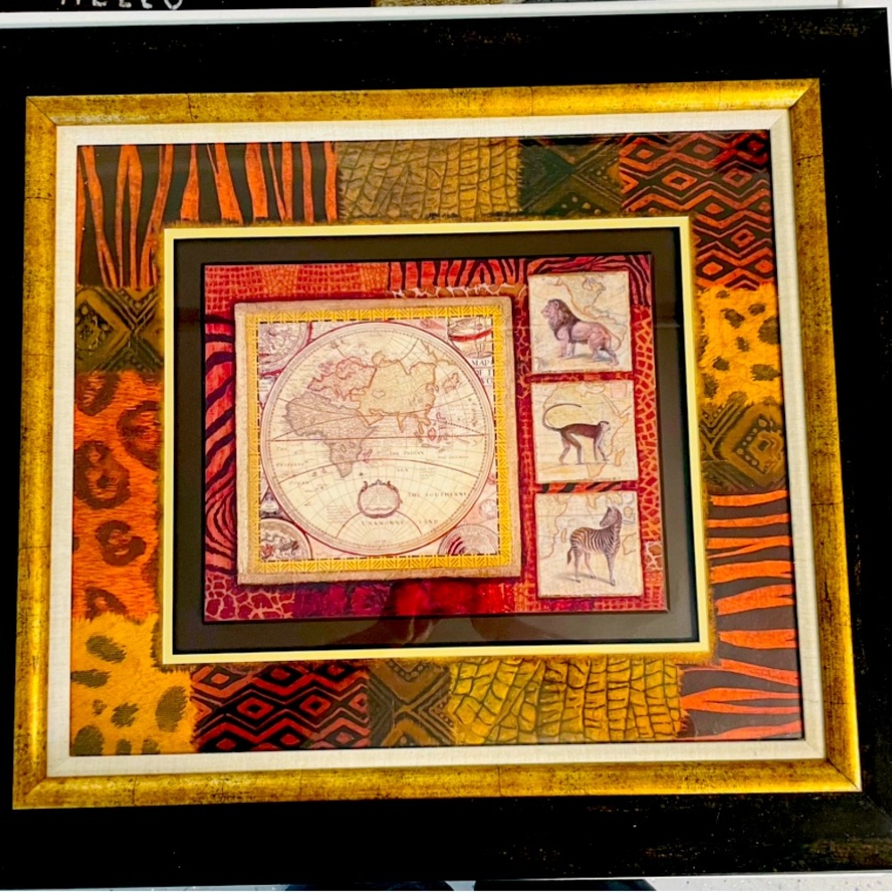 Kirkland Framed Animal Print World Art!